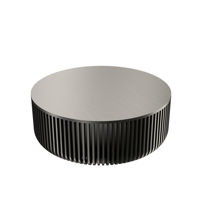 Ripada Coffee Table, 15.75" H x 31.5" L x 31.5" W, Charcoal