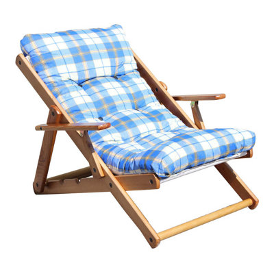 Mamet Reclining Deck Chair with Cushion