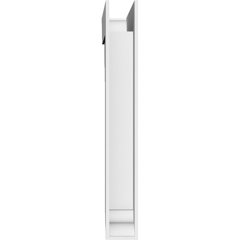 3"W x 20"D x 26"H Standard Olympic Architectural Grade PVC Bracket with Traditional Ends, 26"H x 3"W x 20"D