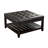 33.5" Wide Tufted Square Cocktail Ottoman With Free Tray-652042903