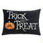 Coussin lombaire d'Halloween Trick Or Traite - Coussin brodé avec insert