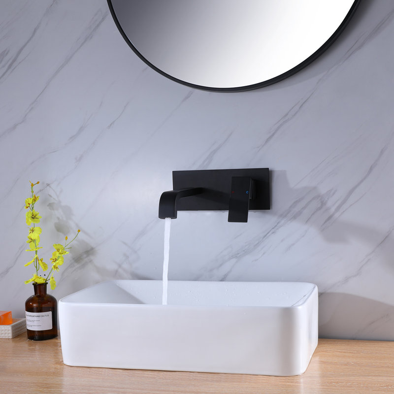 Wall Mounted Optional Single-handle Bathroom Faucet