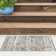 Deltufo Moroccan Reversible Flatweave Polypropylene Indoor / Outdoor Area Rug - Cream 