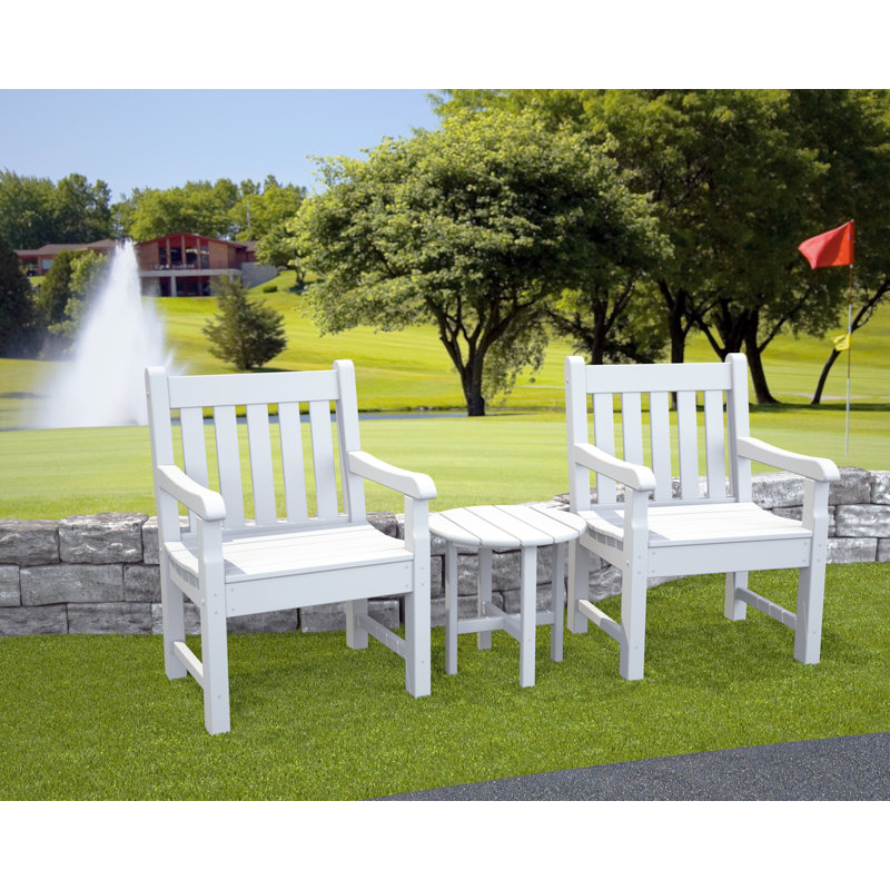Chaise de jardin POLYWOOD Rockford, Blanc
