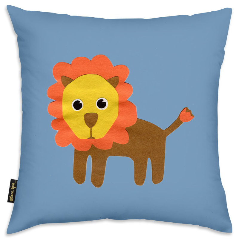 Coussin Olivel's Easel Home Lion