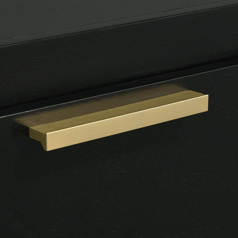 Commode rétro, Noir