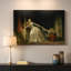 The Stolen Kiss (Le Baiser à la dérobée)-Jean-Honoré Fragonard-Gallery Wrapped Canvas-c. 1787–1788-262859642
