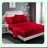 Luxury Silk California King Wine Red Bedding Set - 6 Piece Deep Pocket Silky Soft Sheets & Pillowcases, Stain-Resistant Wrinkle Free Honeymoon Collection