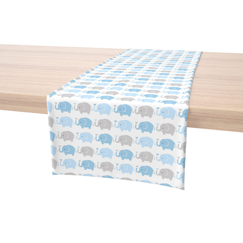 Rectangular Cotton Twill Table Runner