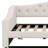 Upholstered Daybed With LED Belt And Trundle-1459429208-1459429209