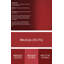 Tapis de zone rouge contemporaine-290260276