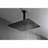 16" Matte Black Bathroom Shower Head - Brings Natural Rainfall Feeling, Self-cleaning Nozzle, Suits American Standard Pipe Connections And All Arms Offers Compatible With-118768140