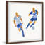'Soccer Workout' Framed Print-1987673805