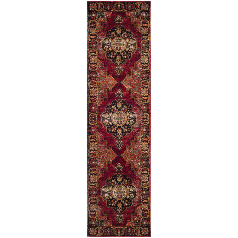 Imauri Vintage Hamadan Performance Oriental Rug, Runner 2'3" x 8'