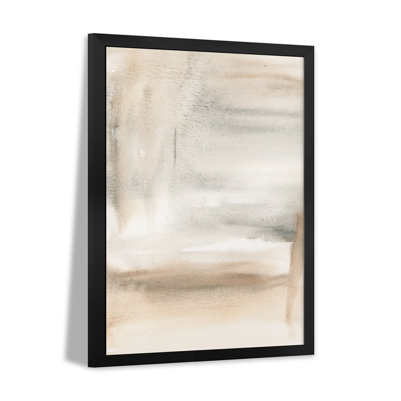 Brown Rythme I - reproduction d'art murale - affiche de galerie, H 24 po x l 16 po