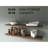 Greer Floating Shelf in Melamine x2, Dark Brown-129757881