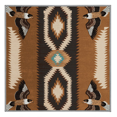 Tapis lavable oiseaux du sud-ouest