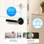 Smart Lock C222, serrure de porte d'entrée sans clé à empreinte digitale, Wi-Fi intégré, télécommande de l'application, pêne dormant intelligent de porte d'entrée, IP53 étanche-119417507