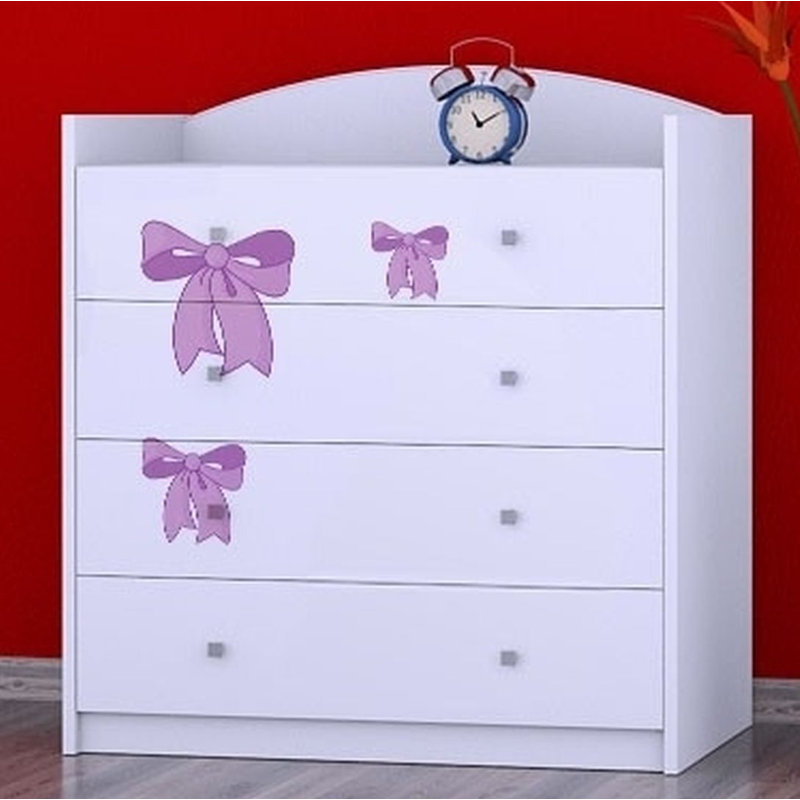 Nickell Chest of Drawers, White