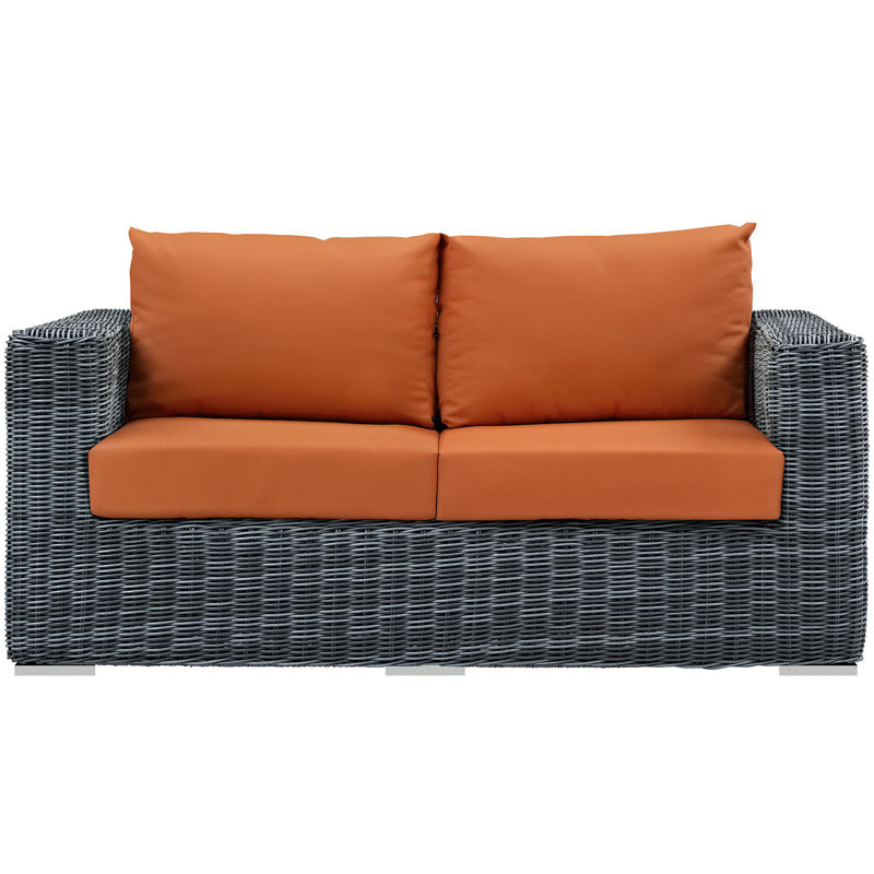 Causeuse d'extérieur Modway, Toile toscane Sunbrella®