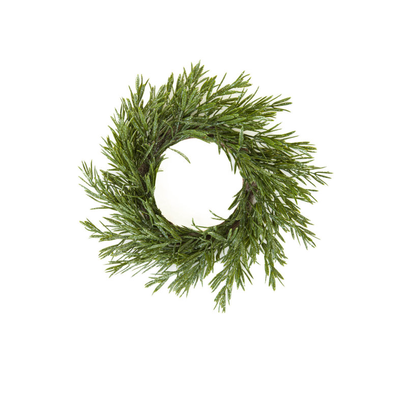 Mini couronne verte suspendue