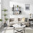 Batravil Floating Geometric Kilter Three-Level Square Accent Shelf-1834662635