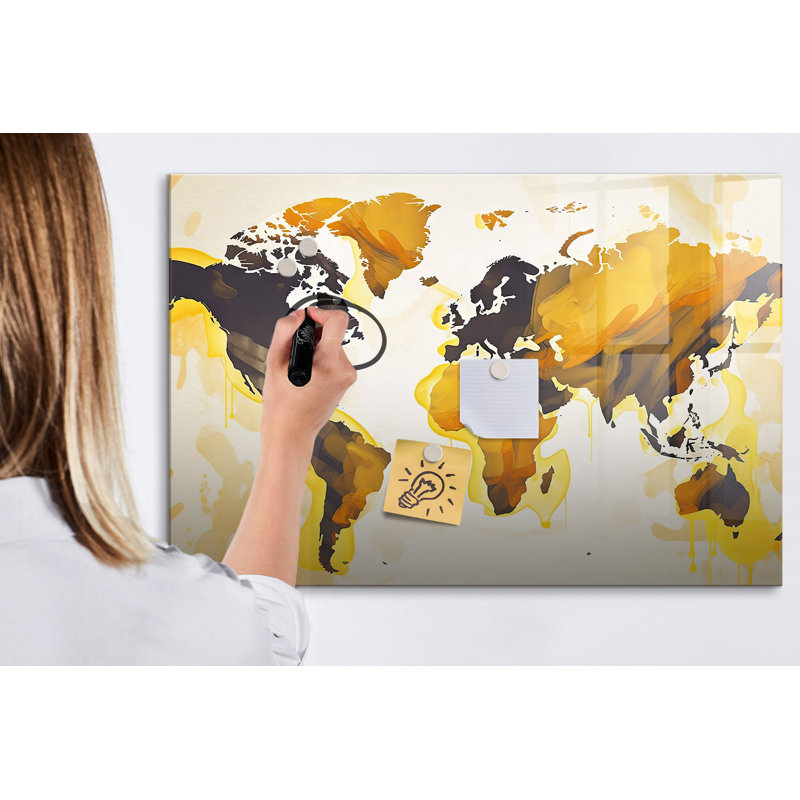 Magnetic Glass Dry Erase Board