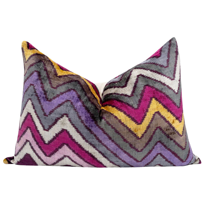 Coussin décoratif en velours
