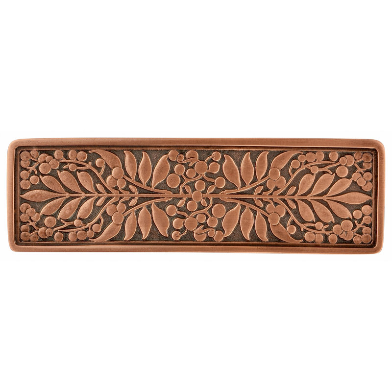 English Garden Bar / Handle Pull, Antique Copper