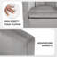 Barrel-Shaped Upholstered Velvet Chair-1461668342