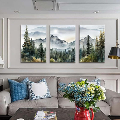 3 Piece Wrapped Canvas Print