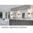 Industrial Wall Sconces With Clear Glass, 2-Light Vanity Lighting Fixture For Bathroom And Hallway, E26 Base Compatible, ETL Certified-1545848800-1545848813
