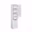 Cabinet,With 1 Storage Cabinet And 1 Drawer - White