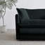 Fauteuil d'appoint moderne avec repose-pieds, fauteuil club-1254422390