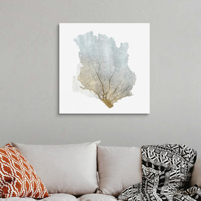 «Delicate Coral I» par Isabelle Z - reproduction d'art sur toile