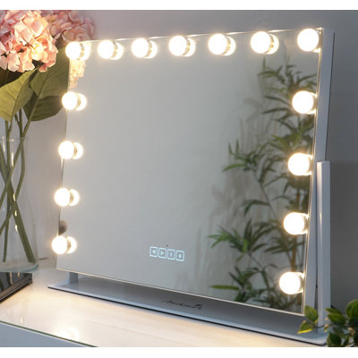 Miroir de maquillage / rasage lumineux