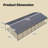 20 Ft. W X 40 Ft. D Carport, Steel Garage Accommodates 2 Vehicles