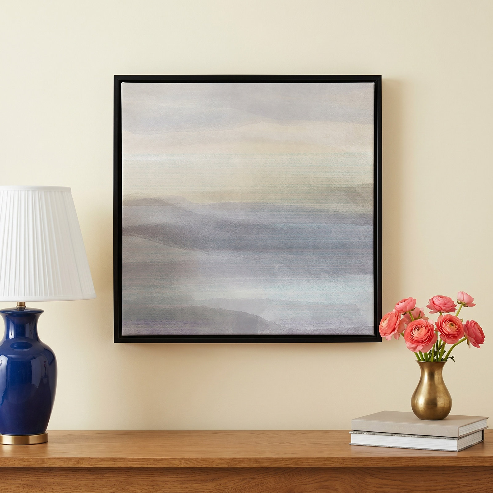 Finnian "Concept of Life" Print, Black, 25.5" W x 25.5" H