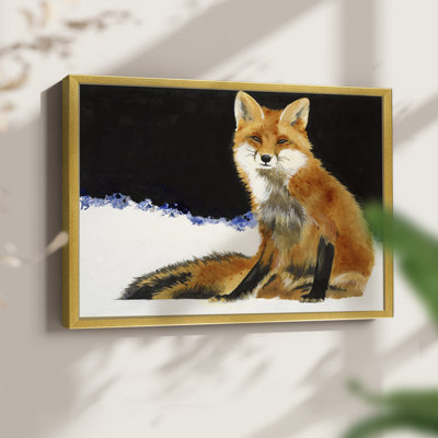 Fox -Framed Print - Restickable