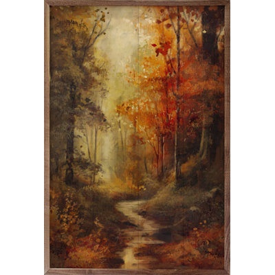 Paysage d'automne rétro 2 par Nina Blue