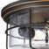 2 - Bulb Outdoor Flush Mount