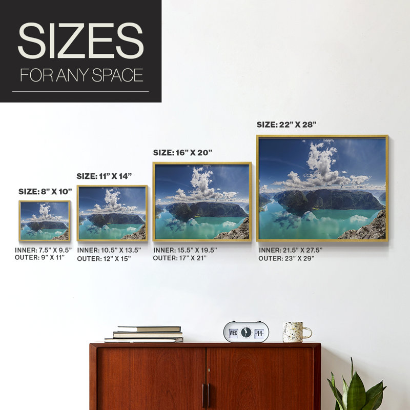 Reflection I -Framed Print - Restickable