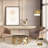 Palermo 65.25'' Gold Arched Floor Lamp