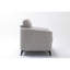 Ensemble de fauteuil Chair en velours gris
