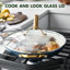 GreenPan Reserve Hard Anodized Healthy Ceramic Nonstick 12" Frying Pan Skillet, Gold Handle-70578618