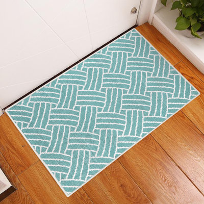Jackman Non-Slip Geometric Indoor Doormat