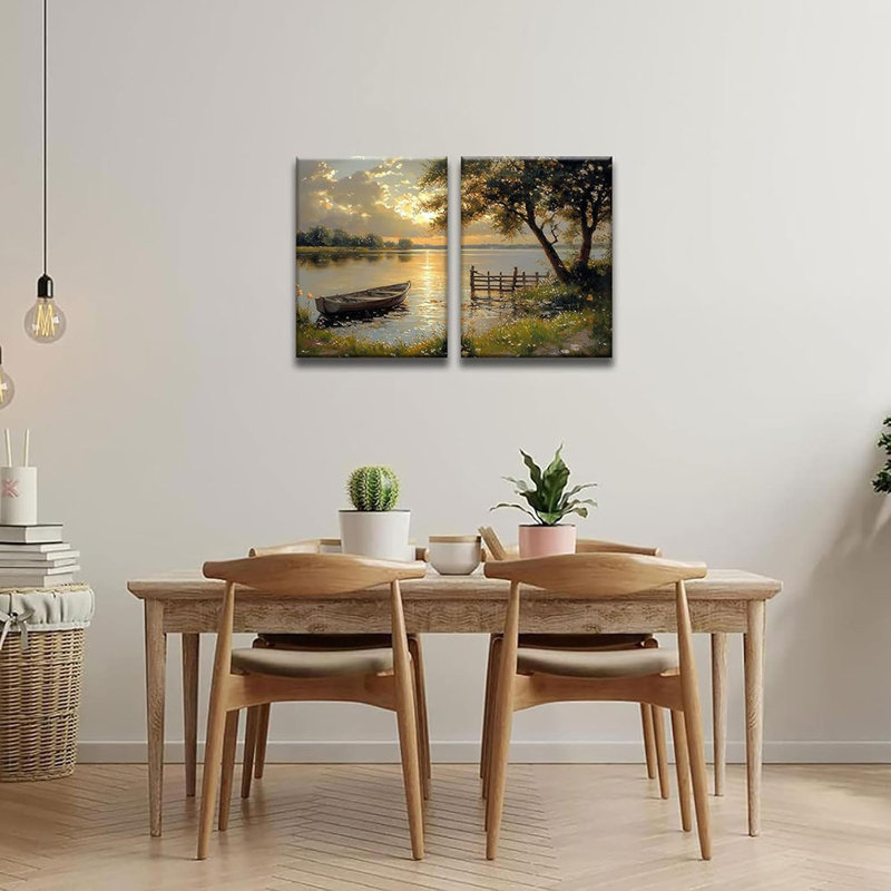 2 Piece Wrapped Canvas Print