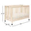 Maki 2-in-1 Convertible Portable Crib-2081264128
