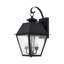 Arnetria 2 - Seeded Glass Outdoor Wall Lantern-22670248