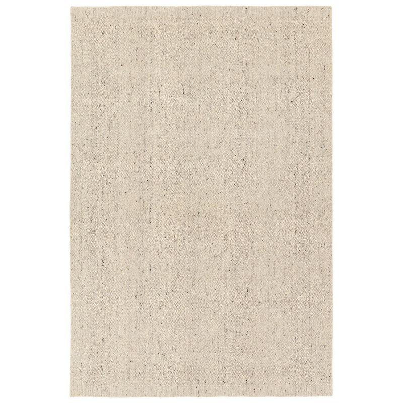 Tapis gris fait à la main Liseta Westen LOR02, Rectangulaire 8 pi x 10 pi